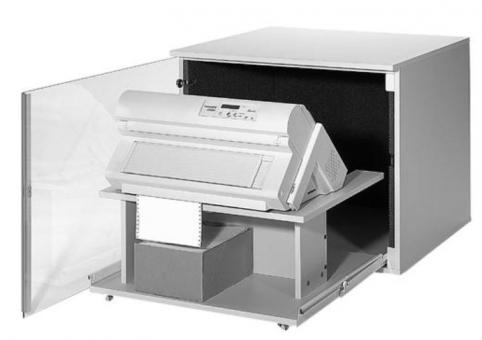Einfachdruckerschrank Staubschutz EDS1000 Nadeldrucker BTH 740x690x640 